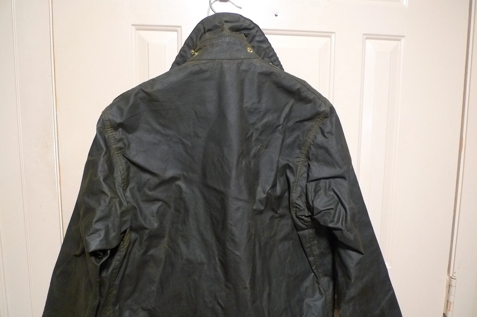 BARBOUR - A200 BORDER WAX COTTON JACKET - SAGE - MADE IN UK - EXCELLENT - 36 image 20