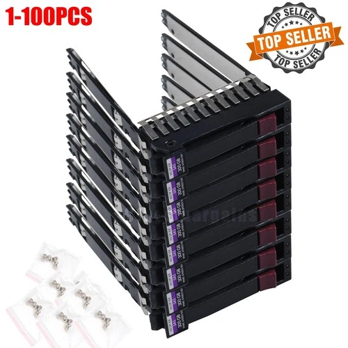 Lot HP Tray Caddy 2.5" SAS SATA Proliant DL580 DL380 DL360 G5 G6 G7 500223-003