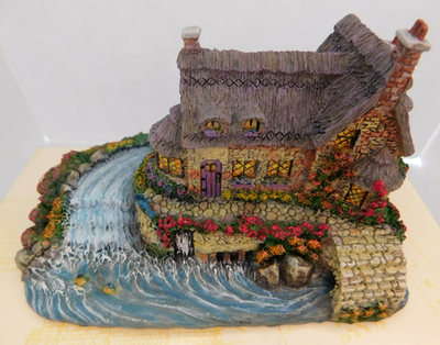 #ad Hawthorne Village quot;MILLER#x27;s COTTAGEquot; by Thomas Kinkade w Box amp; COA $12.99