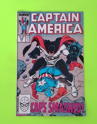 Captain America #348 Vol. 1 1988 Marvel Comics 6.0 Comic Book R58-78