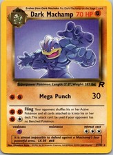 Dark Machamp 27/82 Team Rocket LP on eBay