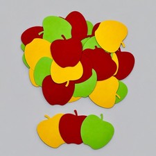 Die Cuts in Bulk - 30 Apples - Paper Piecing Scrapbook Embellishments