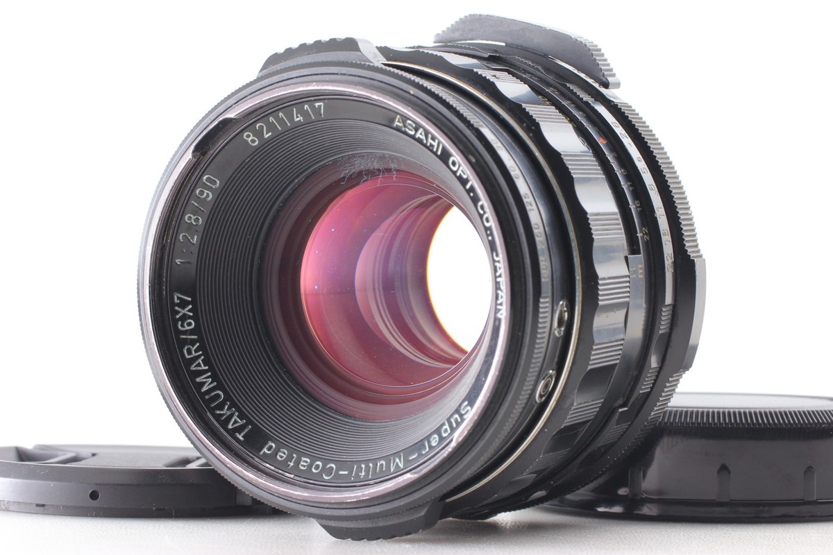 Exc+4 ] Pentax SMC Takumar 6x7 90mm f/2.8 Lens for 67 6x7 II From