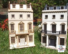 GEORGIAN STYLE DOLLHOUSE Dollshouse miniature kit model gift quarter 1:48th
