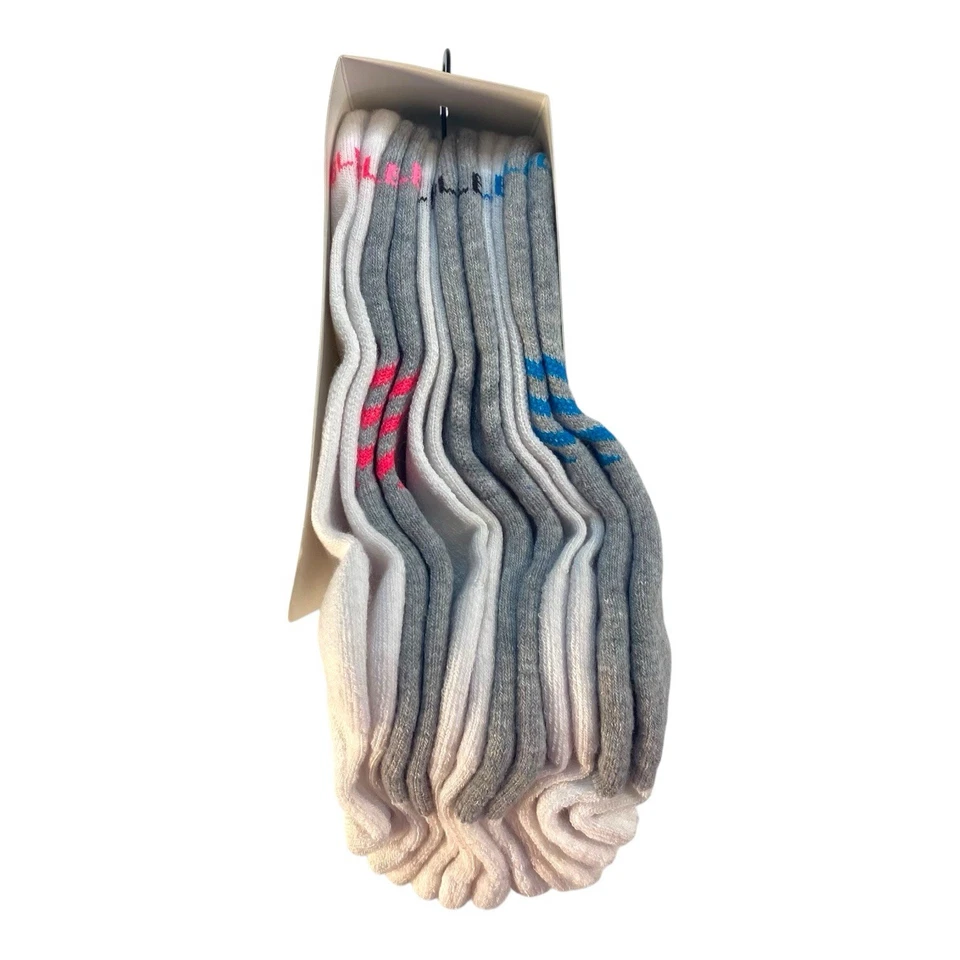 Calcetines al tobillo Champion para mujer 6 pares Performance X-Temp rosa azul gris talla 5-9 Foto 2 de 4