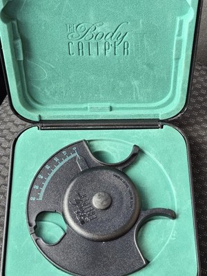 Valtro The Body Caliper Body Fat Measuring Tool Made In Italy Vintage Fitness