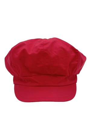 HELENA VERA Ballonmütze Damen Mütze rot Casual-Look