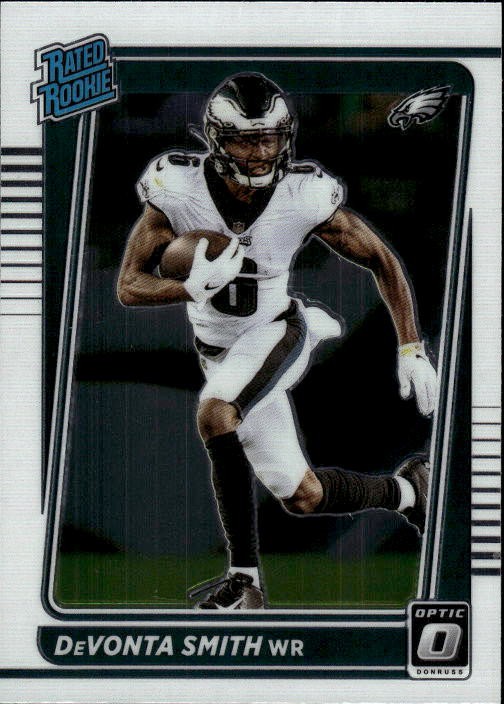 2021 Donruss Optic DeVonta Smith #205 Philadelphia Eagles 22D