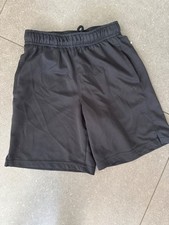 DSG Kids Black Mesh Drawstring Shorts Size Small 8-9T