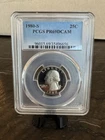 1980 S 25C Washington Quarter Proof PCGS PR69DCAM