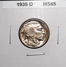 1935-D Buffalo Nickel - Choice Uncirculated