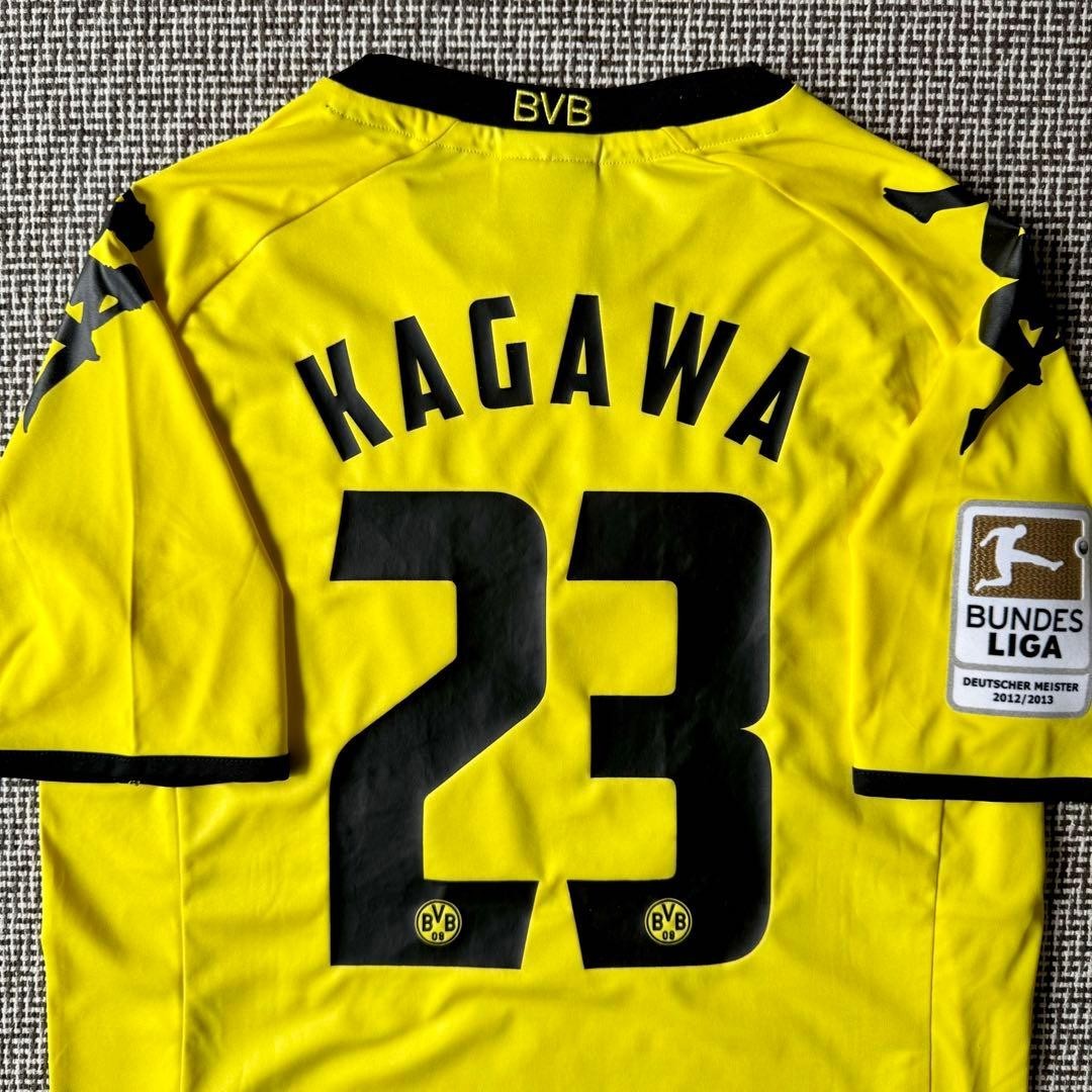 Kappa ボルシア・ドルトムント #23 KAGAWA インポートL Shinji Kagawa #23 Borussia Dortmund 2011/12 Home Kappa Champion