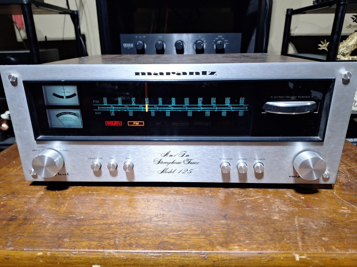 【通電確認のみ】Marantz Model125 ラジオチューナー VINTAGE MARANTZ MODEL 125 AM/FM STEREO TUNER | eBay