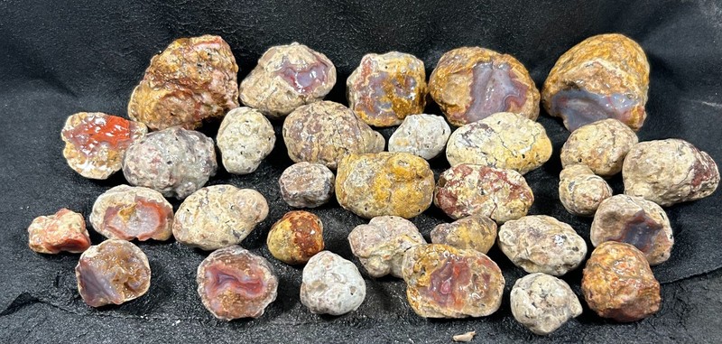 Berrendo/Red Hots Agate Rough *1.26 pounds - Mexico!