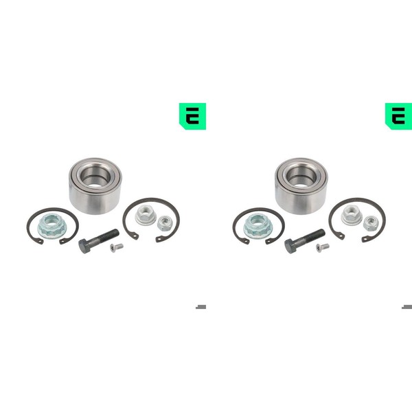 2X Optimal Radlagersatz Radlager Vorne Passend FüR Seat Arosa VW Golf Jetta Lupo-image