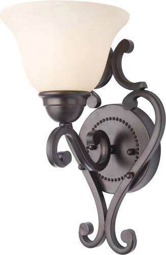 Maxim Lighting 12211FIOI Manor Wall Sconce in Oil Rubbed Bronze - Picture 2 of 2