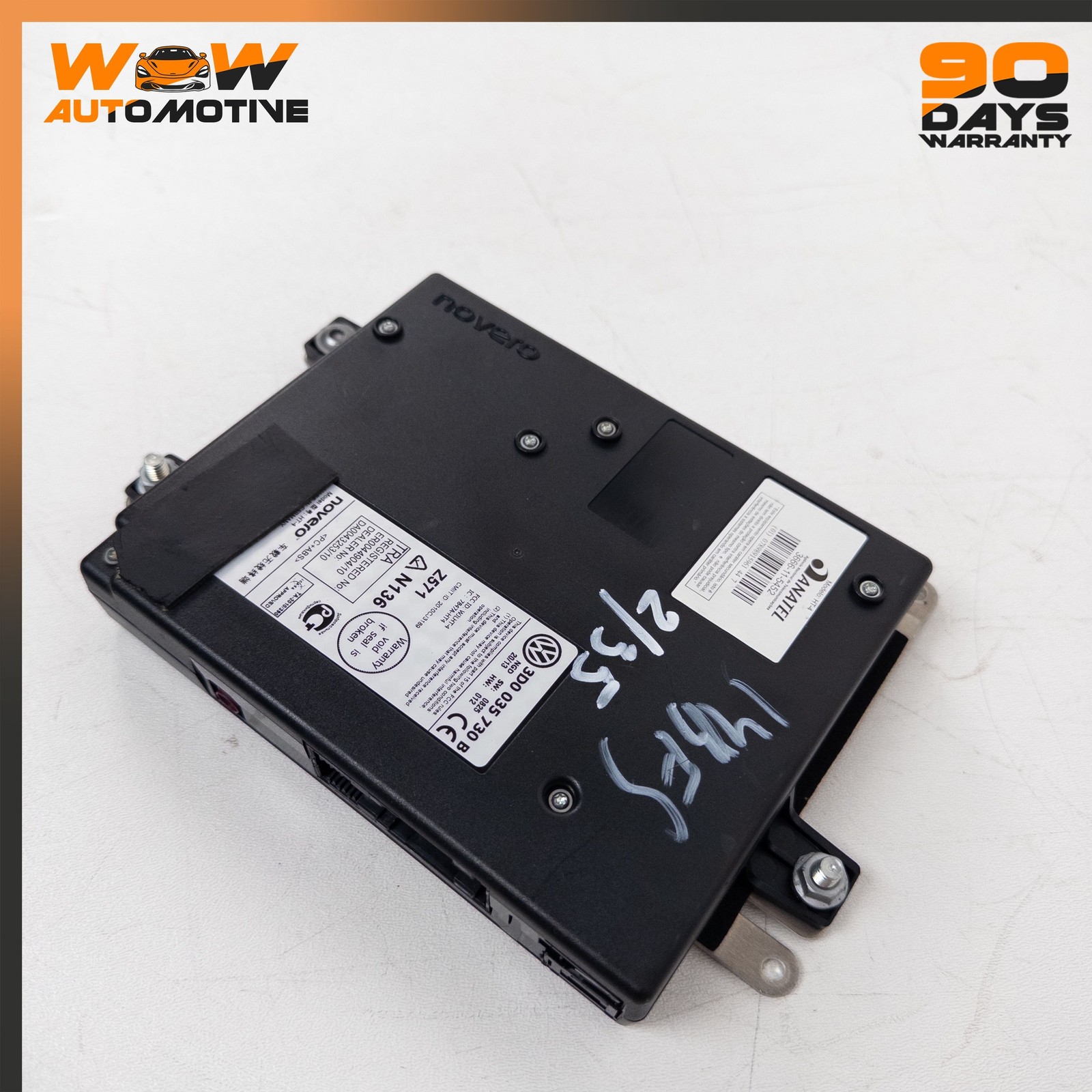 12-19 BENTLEY FLYING SPUR COMMUNICATION BLUETOOTH PHONE CONTROL MODULE UNIT OEM