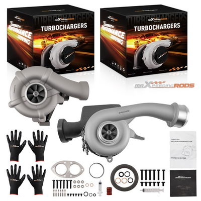 #ad Turbo Set 2008 2010 for F250 F350 F450 F550 6.4L Powerstroke High Low Pressure $718.60
