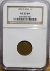 1909 S VDB NGC AU 55 BN It's The Key