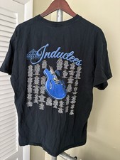 Rock And Roll Hall Of Fame T-shirt Inductees 1986 To 2017 XL Music