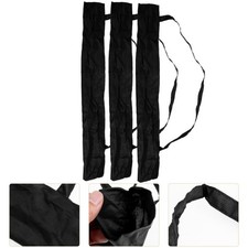 3 Pcs Umbrella Case Travel Parasol Carrying Personal Cover Black