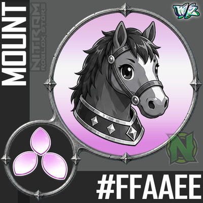 World Zero WZ - COSMETICS - #FFAAEE (FAIRY) - MOUNT