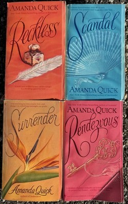 Lot 4 AMANDA QUICK Romances All Stepbacks Reckless Scandal Surrender