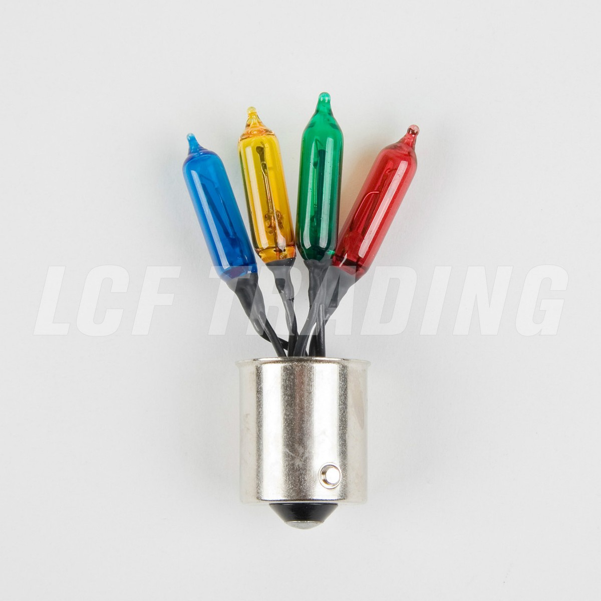 SOEI 1156 Multi-Color Brake, Blinker Bulbs - Cycles thru 4 Colors