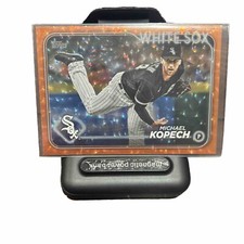 2024 Topps Series 1 #109 Michael Kopech Orange Foil Base Parallel White Sox /299