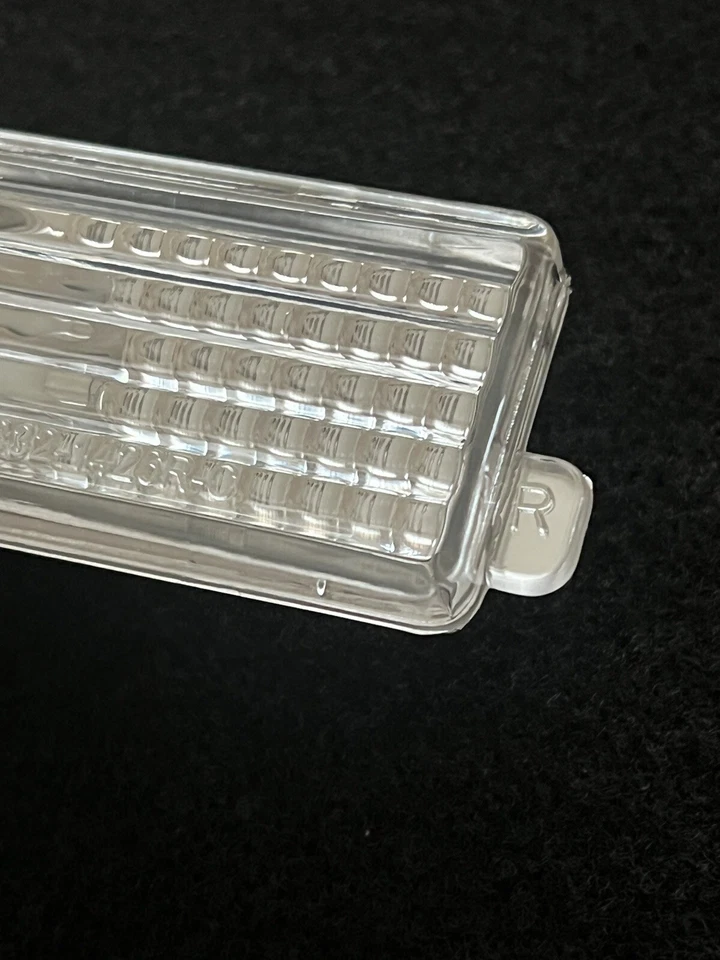 1993-2002 Chevy Camaro Firebird Rear Side Marker Lights Clear Diamond Cut Style - Image 3 of 4