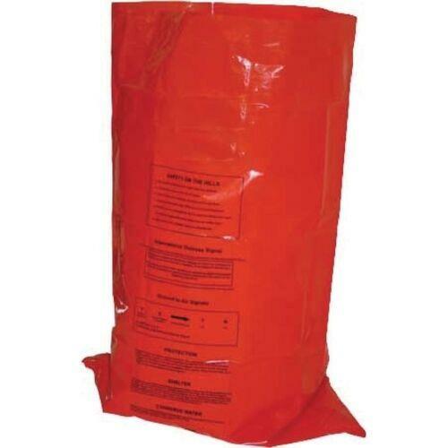 Highlander ORANGE Waterproof Plastic Rucksack Liner Strong Dri Sack ACC004