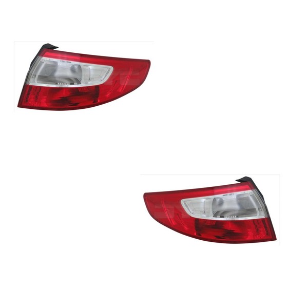 RüCkleuchten Heckleuchten Set Links Rechts FüR Renault Fluence L30_ L3_-image