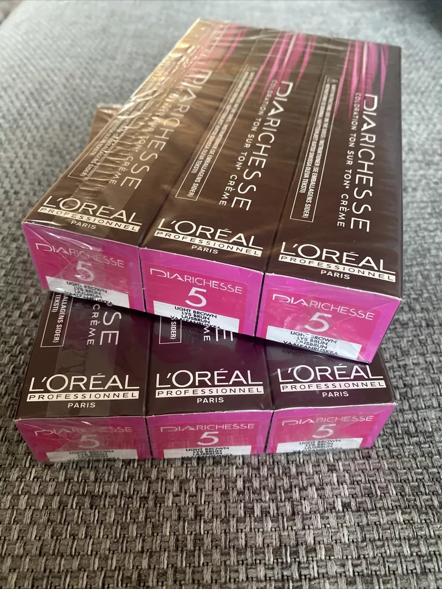 Loreal Dia Richesse Semi Permanent Hair Color 5 Light Brown 50ml