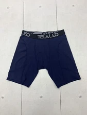Telaleo Mens Dark Blue Boxer Briefs Size Large