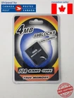 NEW Wii GameCube Memory Card 4MB 59 blocks for Nintendo Game Cube 4 MB
