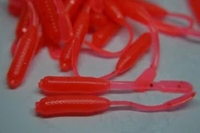 JASONS CRAPPIE DANCERS 2" 30 PACK  GRUB CRAPPIE LURES JIGS        FIRE