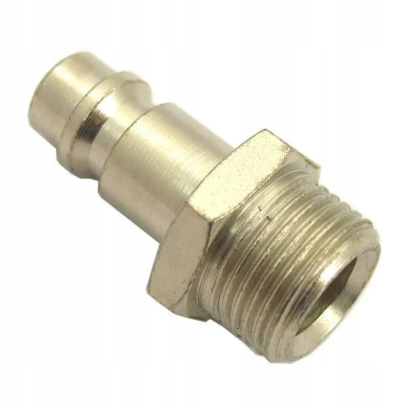 XL TOOLS 1/4" Druckluftkupplung Schnellkupplung Stecker Nippel Adapter Stecknippel AG