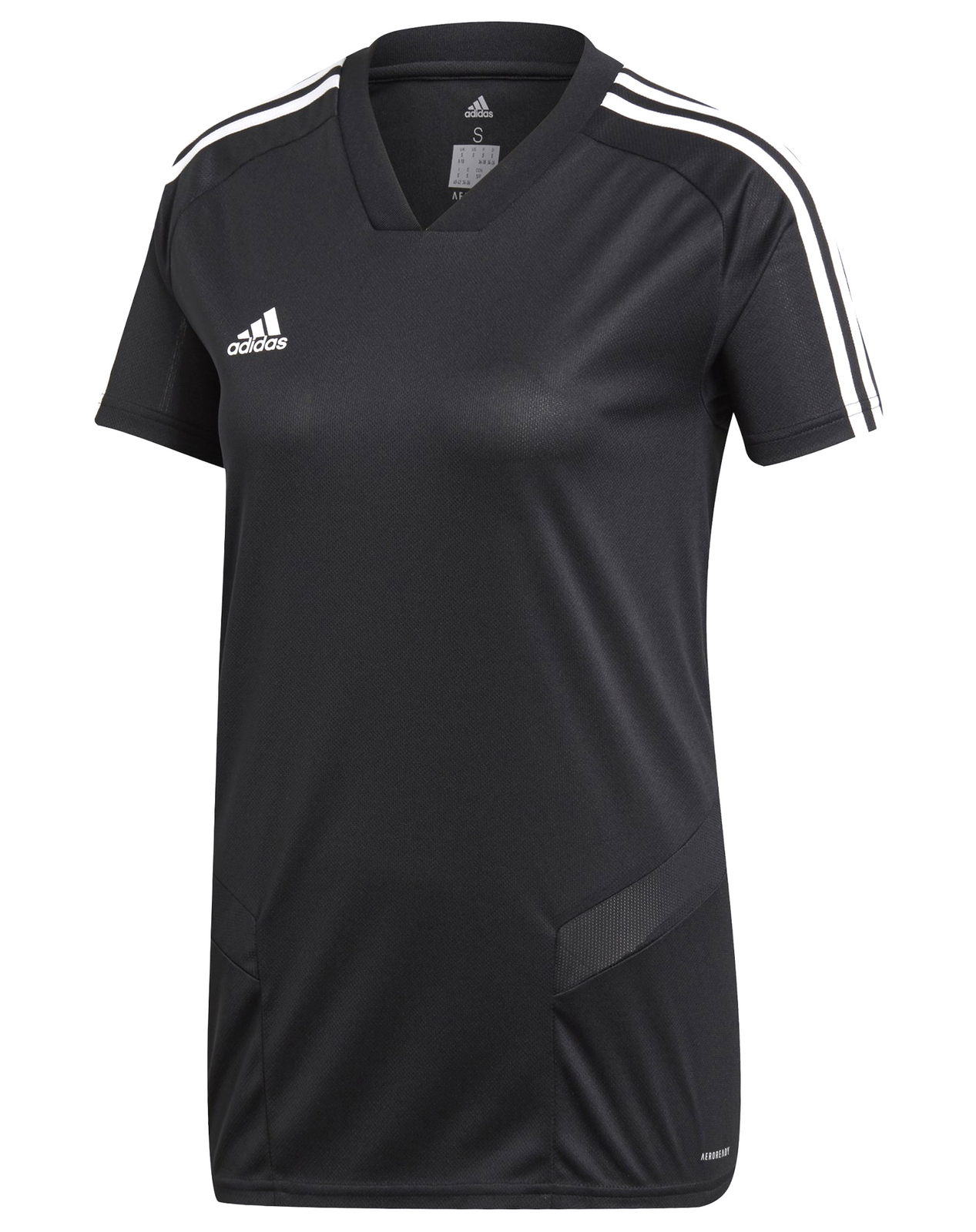 Женская тренировочная майка Adidas Tiro 19, черный/белый