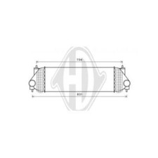 Ladeluftkühler Turbokühler passend für Suzuki Grand Vitara II JT TE TD