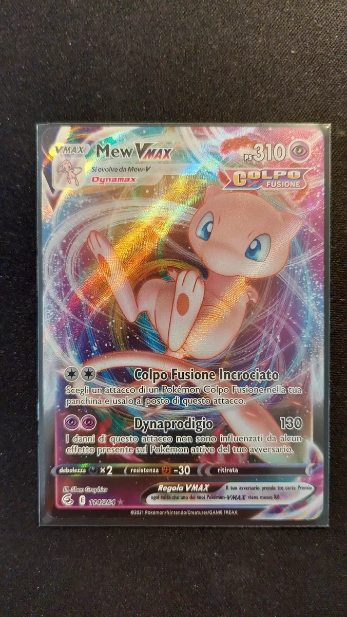 MEW VMAX - 114/264 – COLPO FUSIONE – ITA – POKEMON