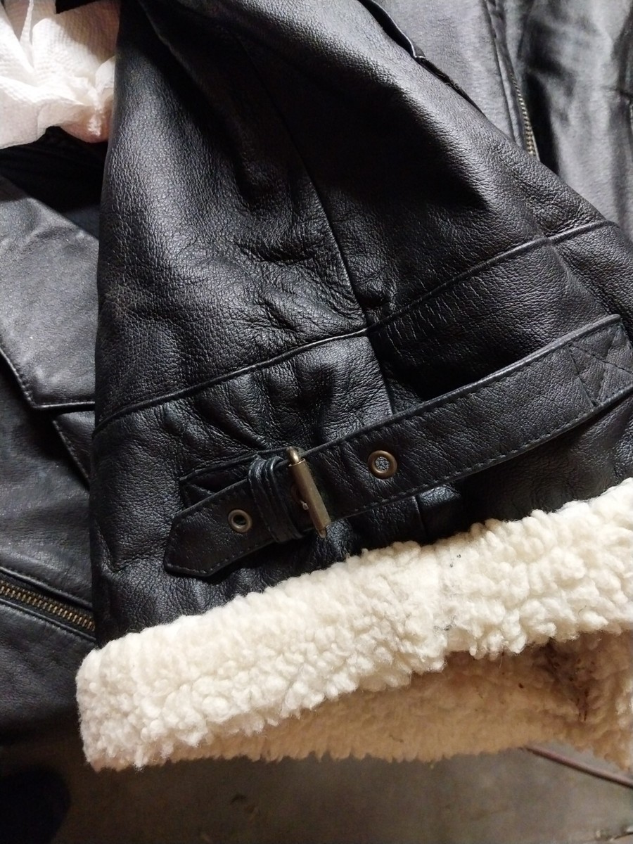 Dimension New York Mens Leather Bomber Jacket Size S | eBay Dimension New York Mens Leather Bomber Jacket Size S | eBay