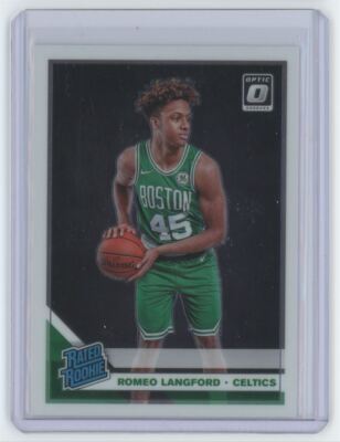 2019-20 Donruss Optic Romeo Langford Rookie . Boston Celtics #182