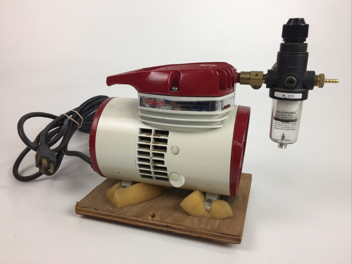 Vtg Thomas Industries Diaphragm Sprayer / Compressor Model
