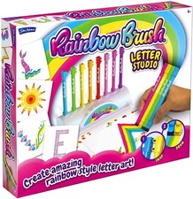 Rainbow Brush Letter Studio Kids Childrens Letter Art Creative Activity Toy