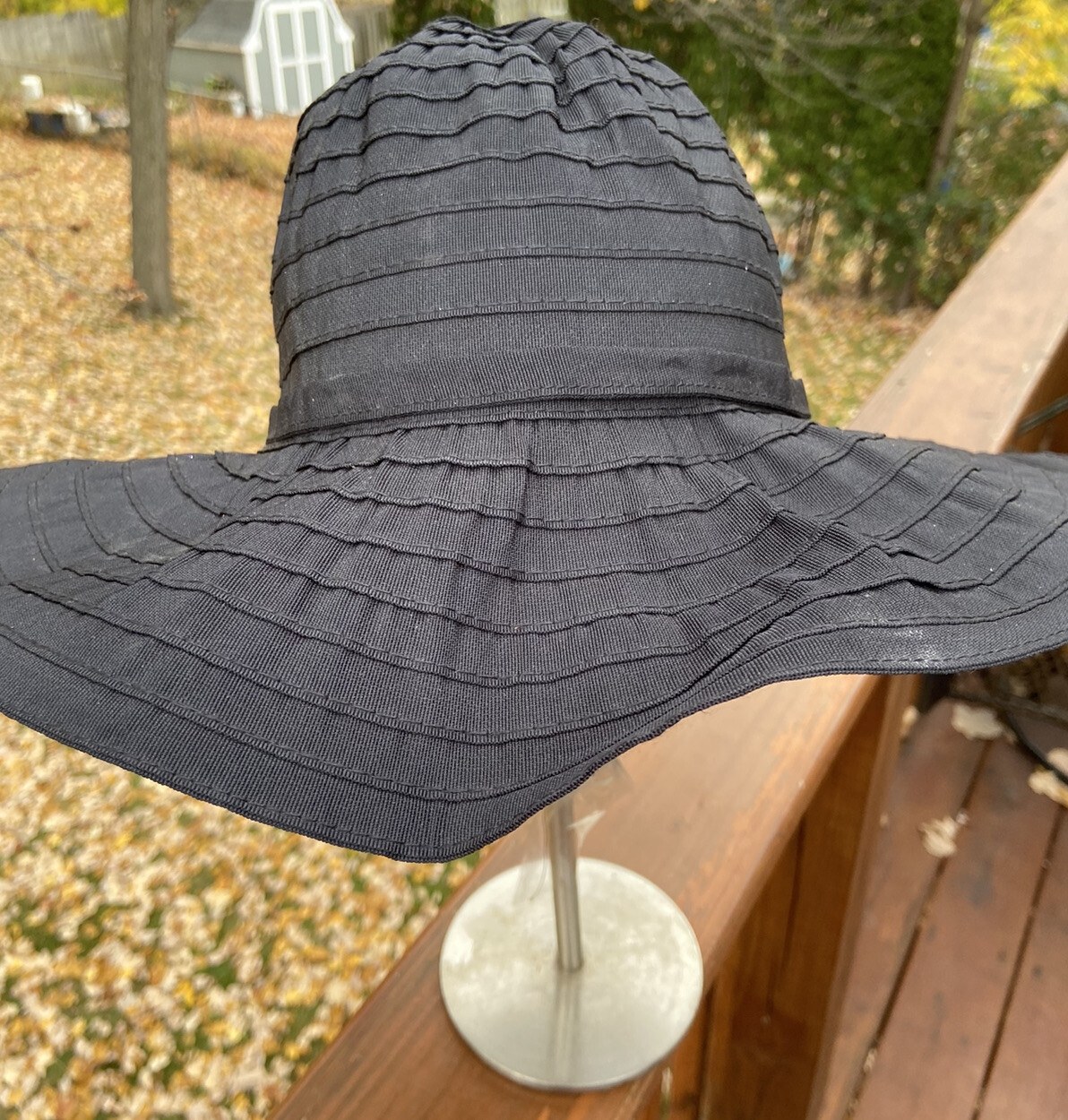 Women’s PANAMA JACK Black Floppy Packable Sun Hat One… Gem