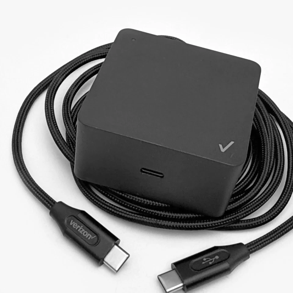 Verizon 45W Fast Charger + 6Ft USB-C Data Cable Kit for Galaxy S25/S24/S23/S22 - Image 4 of 4