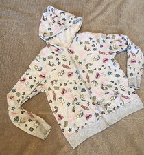 Girls EUC Lightweight Hooded Zip-Up Jacket Size XXL 18