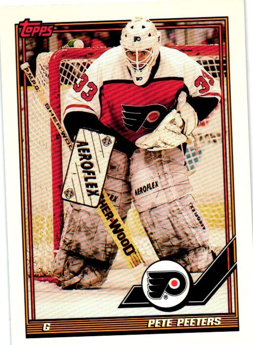 1991-92 Topps #29 Pete Peeters
