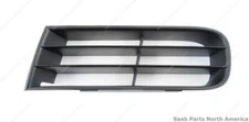 Bumper Cover Grille Front Left Inner For 2003 Saab 9-3 4564878-AD Genuine OEM