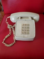 GTE Automatic Electric Telephone Preowned Vintage GC Push button.USA